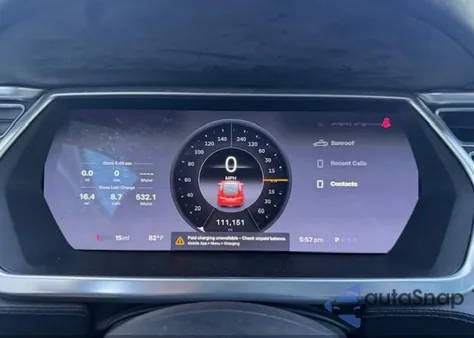 2013 Tesla Model S из США, поврежденный, VIN 5YJSA1CG5DFP18929